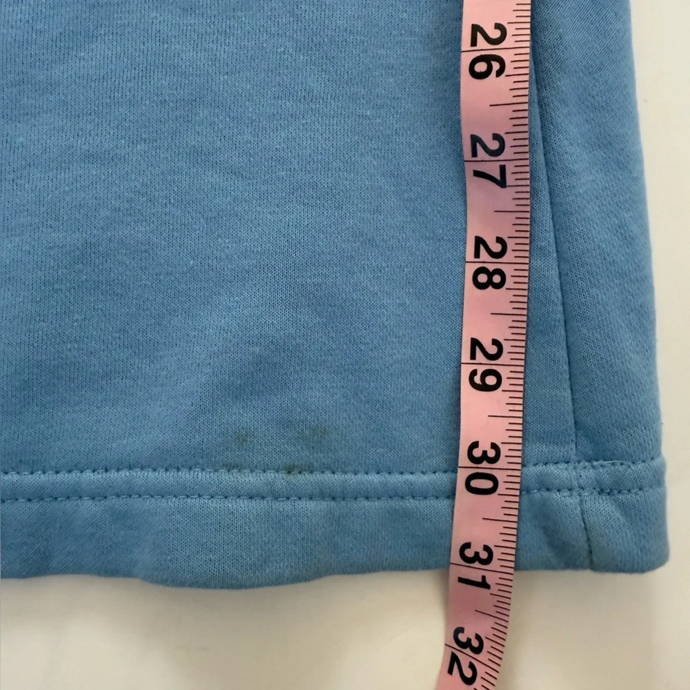 Ed Hardy Flower Skulls Powder Blue Women’s Sweatpants Medium Graphic Print Y2K - Picture 11 of 13